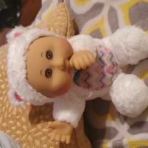 9" 2014 Cabbage Patch Kids Cuties Doll Plush - White
